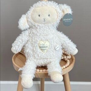 NWT Demdaco Cream Plush Lamb "Our Goodnight Prayer" Plush